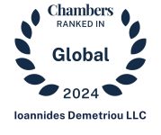 Ioannides Demetriou LLC ranked by Chambers Global 2024