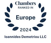Ioanndes Demetriou LLC ranked in Chambers Europe 2024
